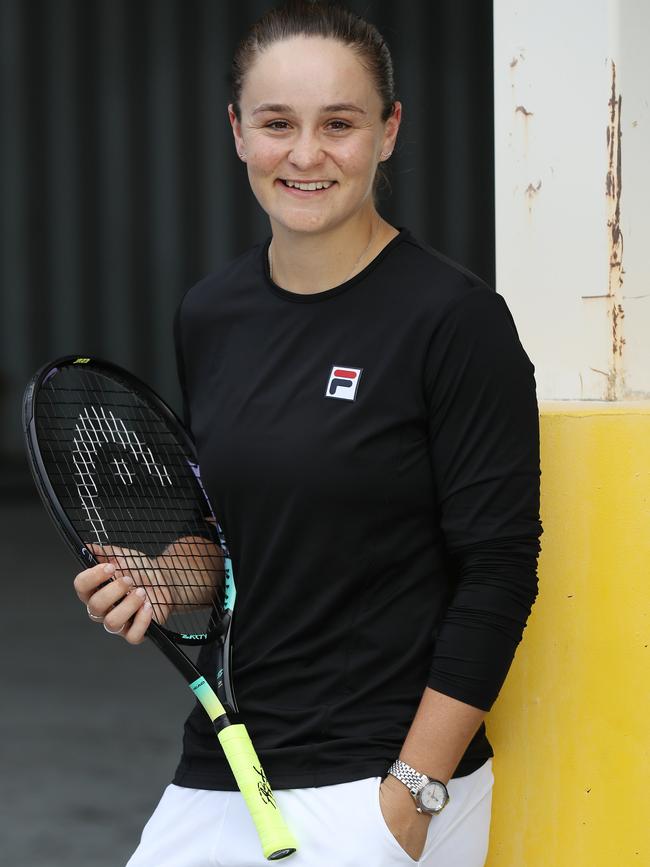 Ash Barty. Picture: Annette Dew