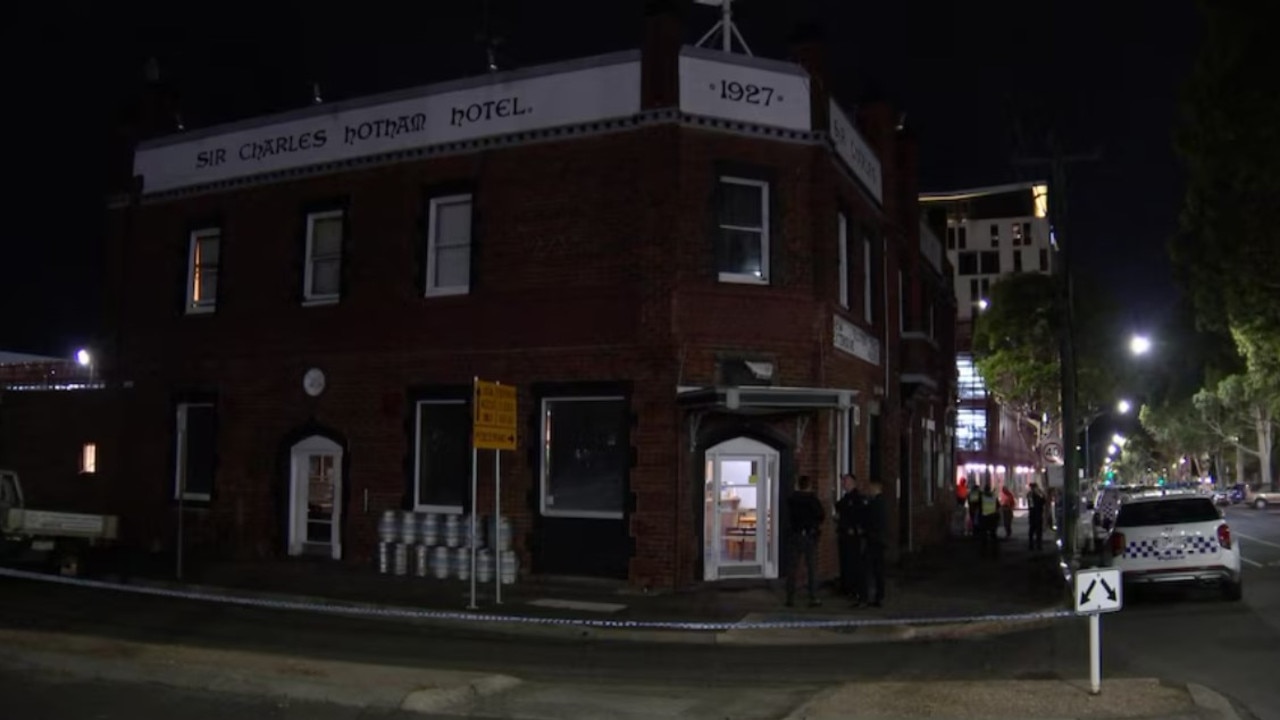 A man was stabbed to death at the Sir Charles Hotham Hotel in Geelong. Picture: ABC