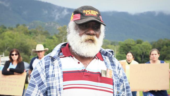 Traditional owner Frank Royee has spoken out against the killings of Goldsborough Valley brumbies. Picture: PETER CARRUTHERS