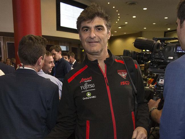 Last day of the AFL Trade Period at Marvel Stadium.  Adrian Dodoro, Essendons list manager after the conclusion of the 2019 AFL trade period    .Picture: Michael Klein.