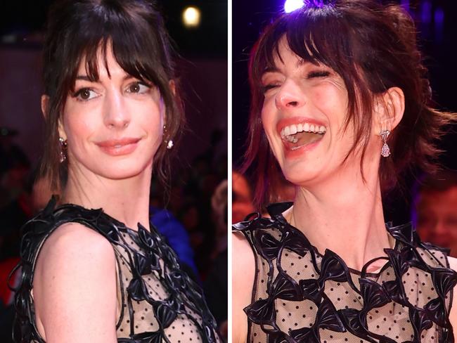 Anne Hathaway hit the red carpet at the Berlin Film Festival.