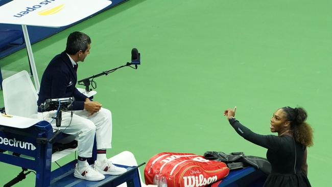 Serena Williams lashes out at chair umpire Carlos Ramos during her infamous US Open final run in.