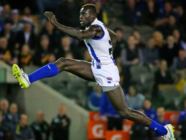 Majak Daw will be under the pump next year. Picture: Colleen Petch