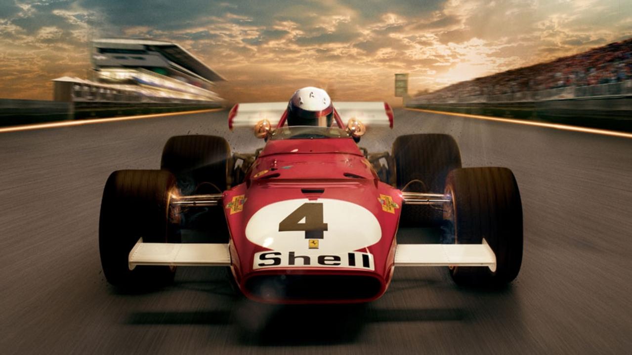 Scene from the racing documentary Ferrari 312B for Scene.