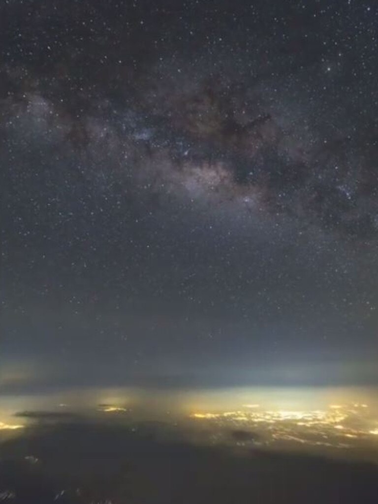 The extraordinary views thanks to clear skies. Picture: skypointer2000