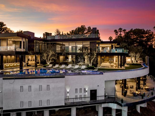 Stunning Bel Air Mansion. Picture: TopTenRealEstateDeals/One Shot Productions