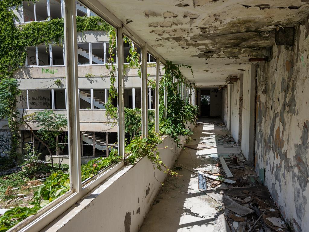 t has been left to rot after being shelled during the 1991 siege of Dubrovnik. Picture: Alamy
