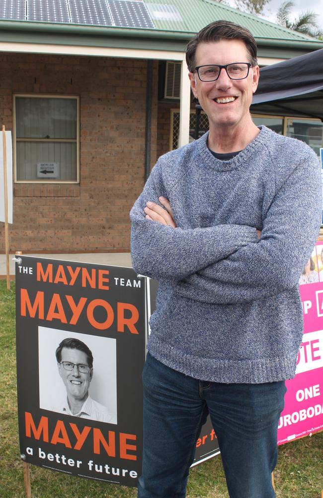 Independent mayoral candidate, Anthony Mayne. Picture: Tom McGann.