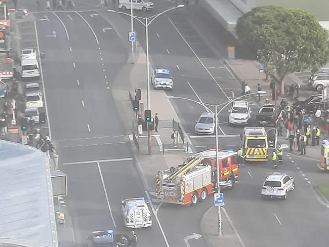 Three teenagers hit by an ute on O'Sullivan Rd in Glen Waverley on May 24, Friday. Picture: Facebook.