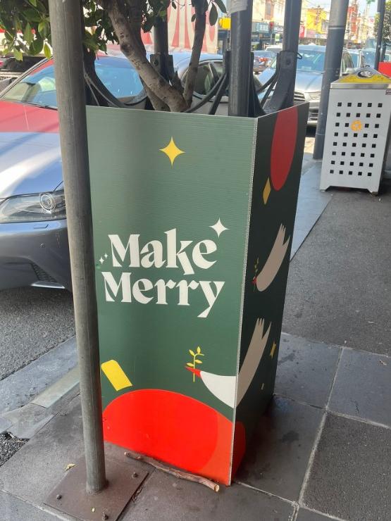 It’s a make merry season in Stonnington this year, after Christmas was cancelled. Picture: Supplied