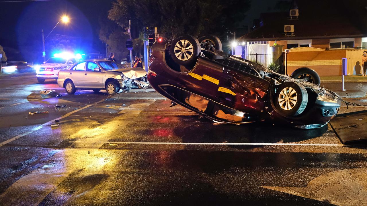 Woman hospitalised after Geelong CBD crash, traffic disrupted Geelong