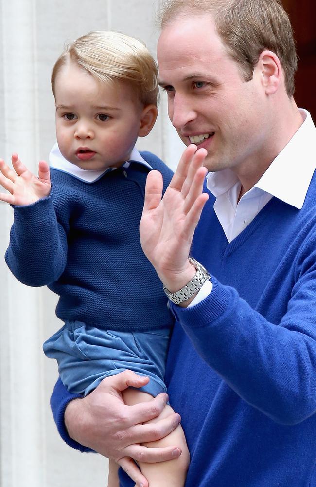 Prince George waved at the crowds. Picture: Chris Jackson/Getty Images.