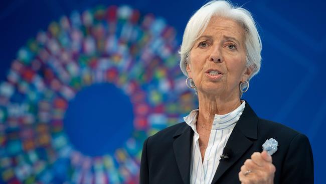 Former IMF managing director Christine Lagarde. Picture: AFP