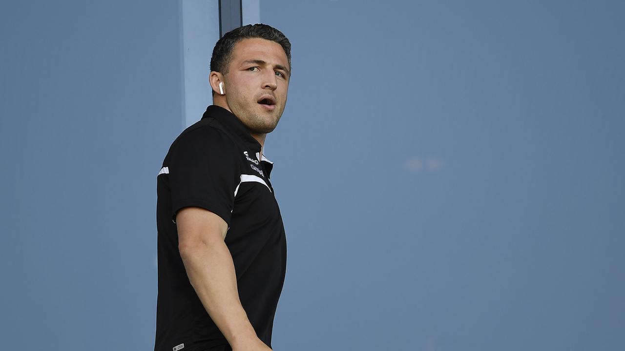 Sam Burgess is looking trim. (Photo by Ian Hitchcock/Getty Images)