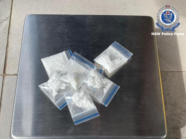 Detectives allege Rutherford supplied more than 300g of cocaine. Picture: NSW Police