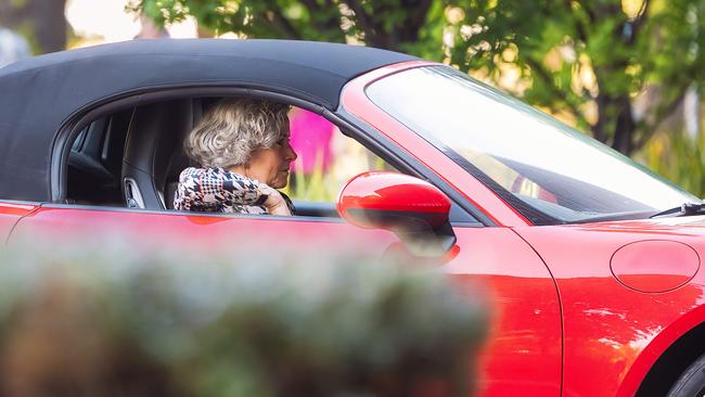 Stephanie Foster’s Porsche cabriolet is a familiar sight around Canberra’s bureaucratic and parliamentary circles. Picture: David Beach