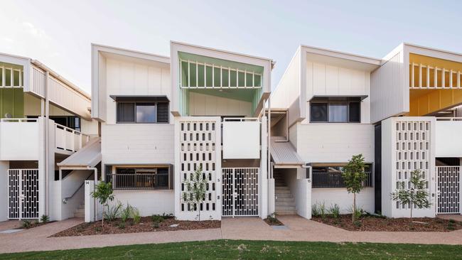 Mundingburra Housing, designed by Counterpoint Architecture. Picture: Andrew Rankin Photography.