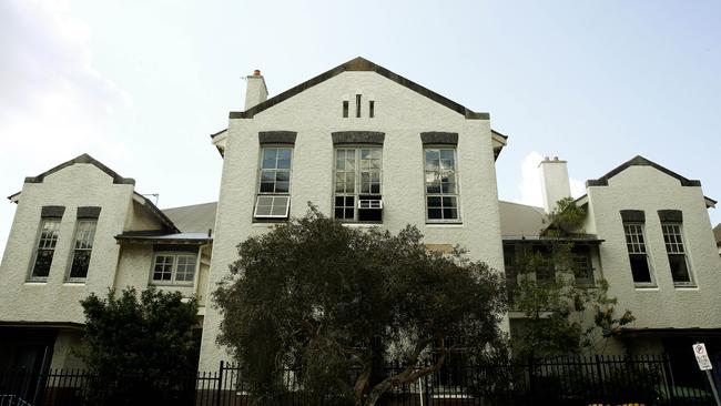 The classrooms are on the top level of this prime school building, which has views out to Bondi Beach.