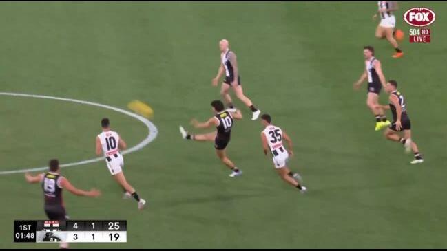 Collingwood's Nick Daicos humbled after embarrassing tackle