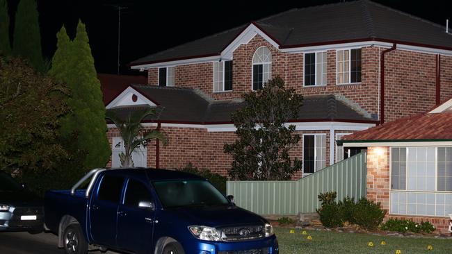 Finks bikie Oscar used his parents’ Glenmore Park home to “warehouse” drugs and a gun for the gang. Jargiello Picture: Bill Hearne