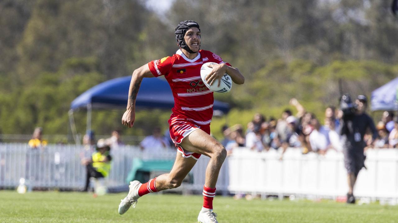 Chris Woodbridge scored four tries for Dalby Diehards at the weekend. Picture: Andrea Francolini