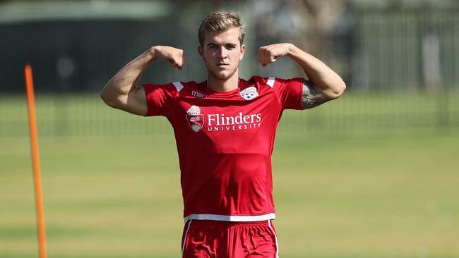 Riley McGree has caught the eye of European and Asian clubs. Picture: Tait Schmaal.