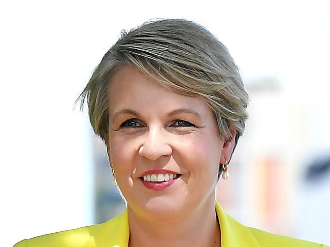 BRISBANE, AUSTRALIA - NewsWire Photos April 6, 2022: Shadow Minister for Education, Tanya Plibersek walks to the media conference in Brisbane. Picture: NCA NewsWire / John Gass