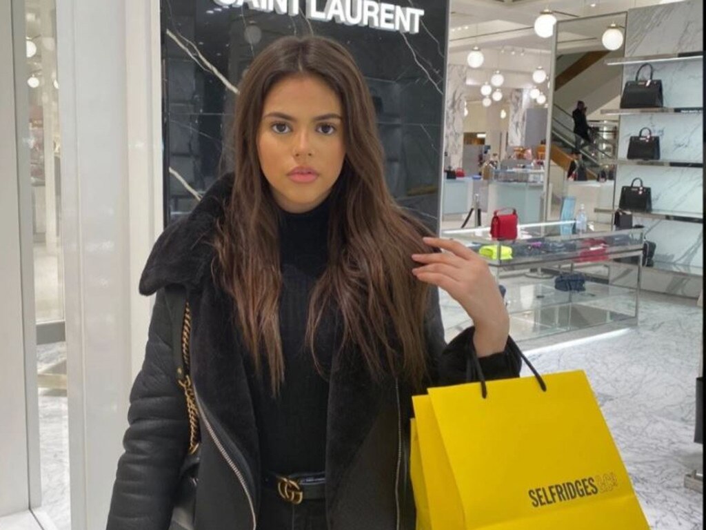 The rich teen has a budget of around $1800 a month.