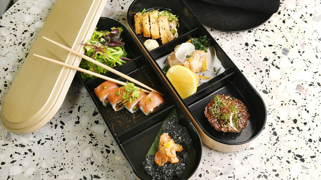 Standard Bento Boxes at Terasu. Picture: Shae Beplate.