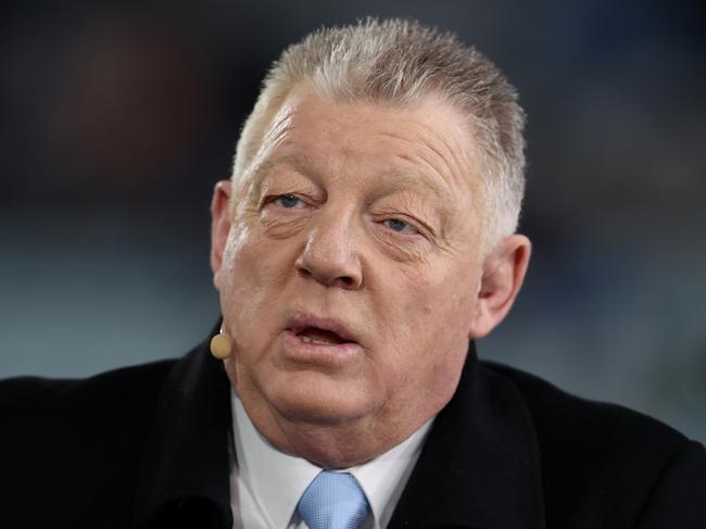 SYDNEY, AUSTRALIA - JUNE 08:  Commentator and General Manager of the Canterbury-Bankstown Bulldogs Phil Gould looks on during game one of the 2022 State of Origin series between the New South Wales Blues and the Queensland Maroons at Accor Stadium on June 08, 2022, in Sydney, Australia. (Photo by Mark Kolbe/Getty Images)