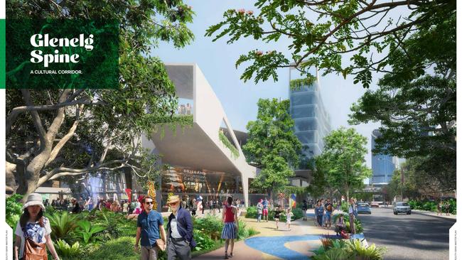 Brisbane - Future South Bank Master Plan - Artwork Supplied