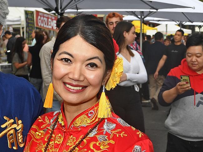 01/02/2020 - 2020 marks the 17th Chinatown Adelaide Lunar New Year Street Party on Gouger street. Eddie Liew and Jing Lee. Picture: Tom Huntley