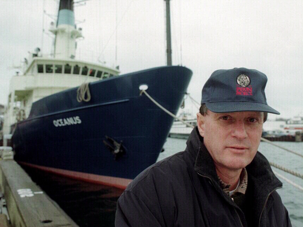 Robert Ballard, found the Titanic. Picture: Supplied 