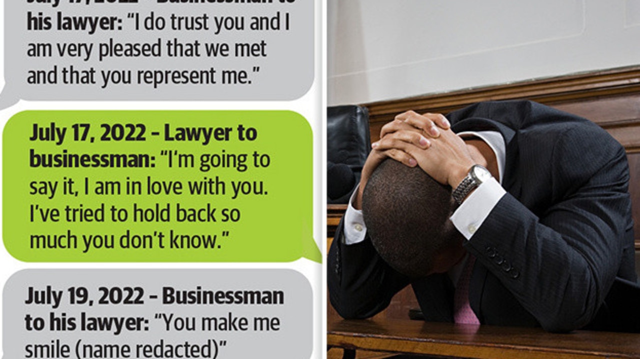 Businessman in divorce case sacks his lawyer after she falls in love