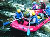 Whitewater rafting on the Franklin River