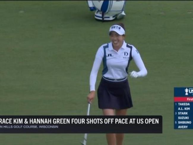 Aussie duo 4 shots off US Open lead