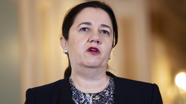 Queensland Premier Annastacia Palaszczuk is determined to keep her state’s borders closed. Picture: Attila Csaszar