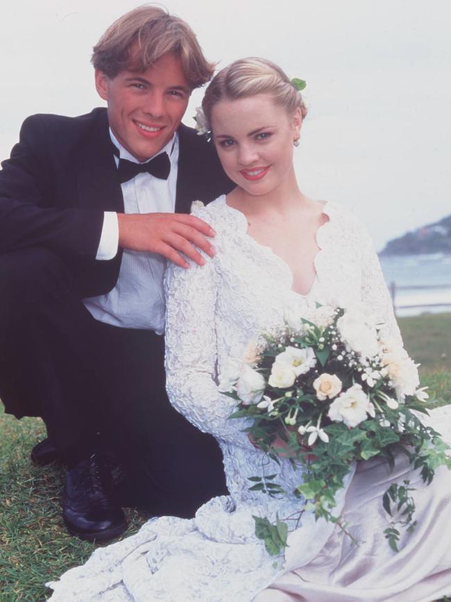 Melissa George played Angel Parrish alongside late actor Dieter Brummer on Home and Away.