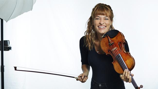 Scottish soloist and former Yehudi Menuhin protege Nicola Benedetti.
