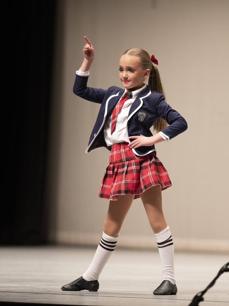 8 Years Song and Dance Solo. Eloise Turner during the Southern Tasmanian Dancing Eisteddfod, Wrest Point. Picture: Chris Kidd