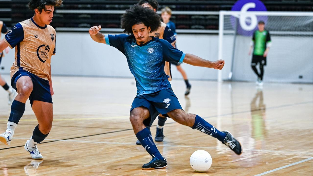 Sunshine Coast futsal wave player Dyce Robertson. Picture: Nikki Grigg Photography