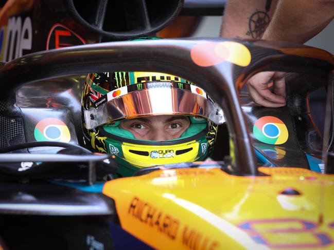 McLaren driver Oscar Piastri impressed on his home track. Picture: David Caird