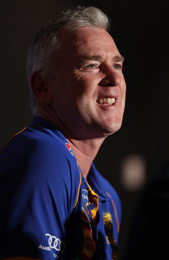 Adam Simpson has departed West Coast. Picture: Paul Kane/Getty Images.