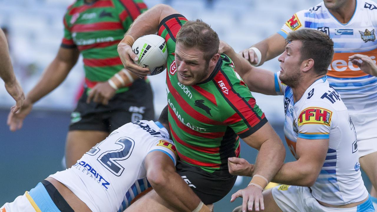 George Burgess is back! The massive prop returns from suspension to face Manly. Picture: AAP