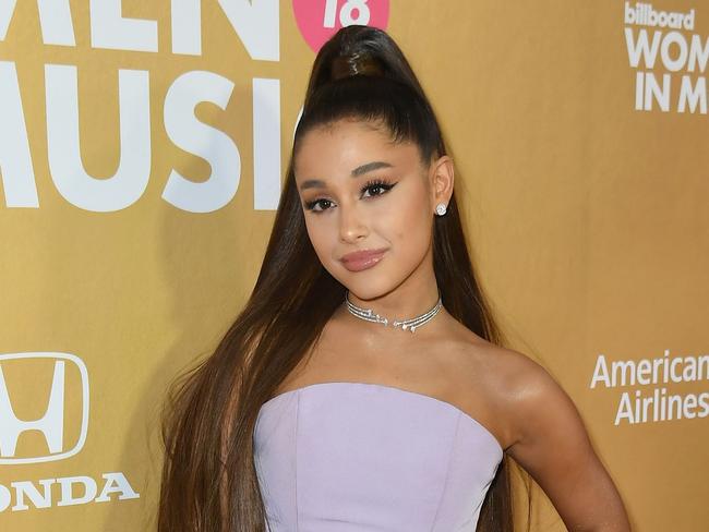 Ariana Grande drops a new record on the same weekend The Grammys decide the fate of her Sweetener album. Picture: Angela Weiss/AFP.