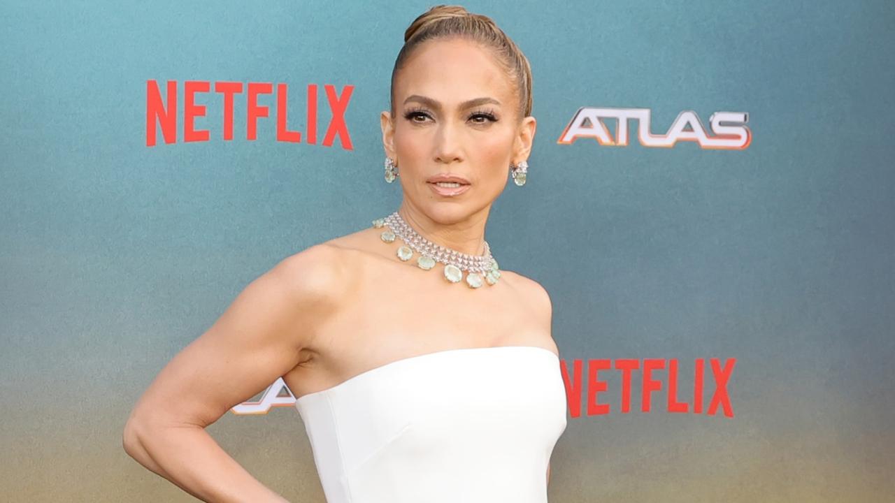 LOS ANGELES, CALIFORNIA - MAY 20: Jennifer Lopez arrives at the premiere of Netflix's "Atlas" at The Egyptian Theatre Hollywood on May 20, 2024 in Los Angeles, California. (Photo by Kevin Winter/Getty Images)