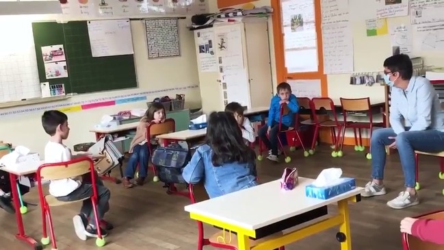 French Primary Schools Reopen as Coronavirus Lockdown Measures Eased ...