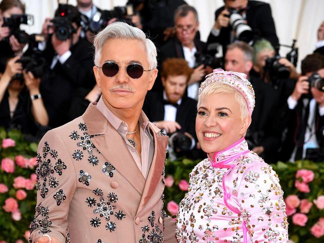 Baz Luhrmann and Catherine Martin. Picture: Getty