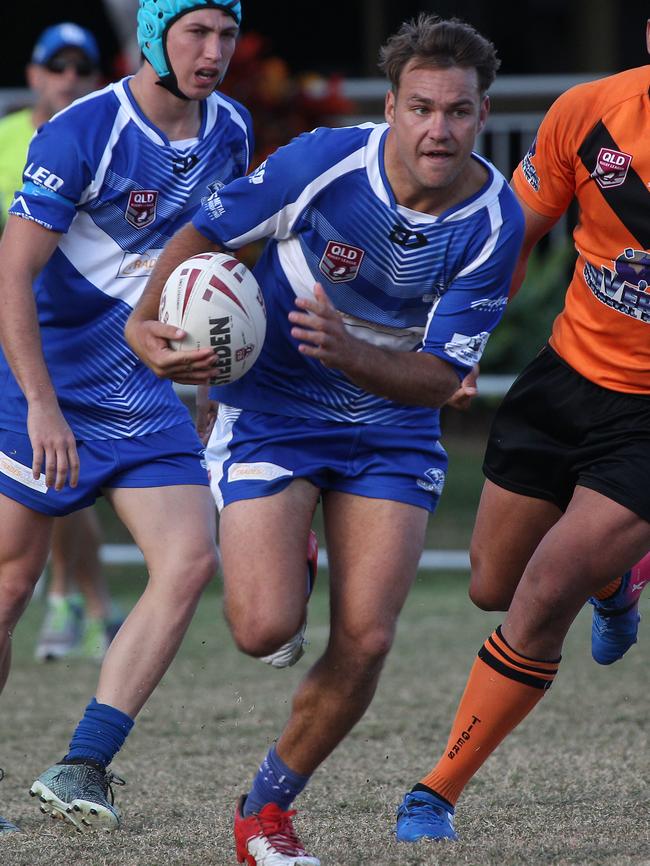 Round 13 Rugby League Gold Coast match between Southport and Tugun at Owen Park. Tugun Player Corey Morris. Pic Mike Batterham