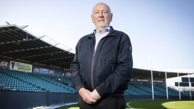 Colin Carter at UTAS Stadium, Launceston. Picture: Chris Kidd